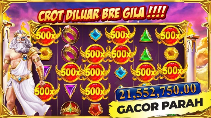 Daftar slot gacor malam ini